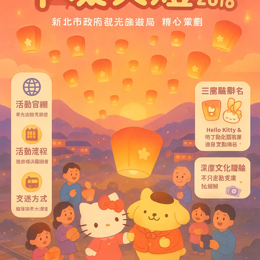 平溪天燈2018 - 觀光旅遊局