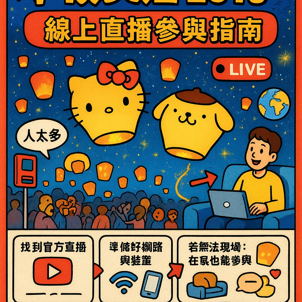 平溪天燈2018 - 臺灣旅遊新聞