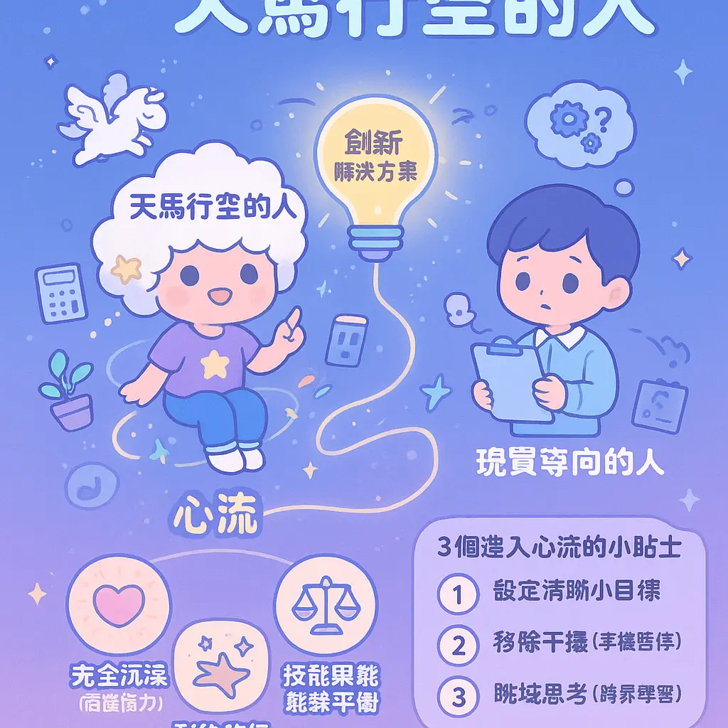 天馬行空的人 - 性格測驗