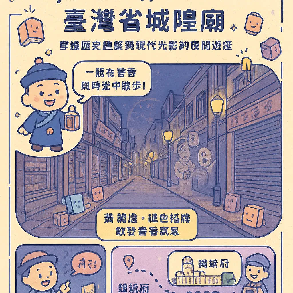台北市重慶南路 - 臺灣省城隍廟