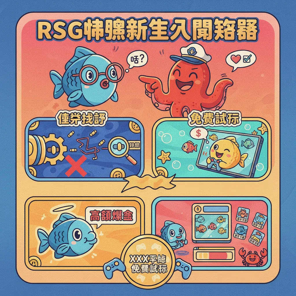 RSG捕魚新手攻略：掌握倍率技巧與免費試玩心法