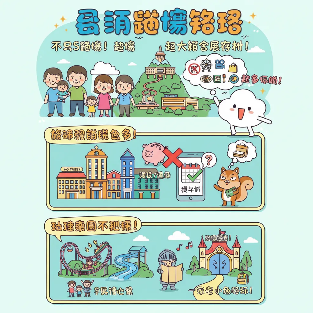 雲頂賭場周邊：度假勝地住宿與主題樂園攻略