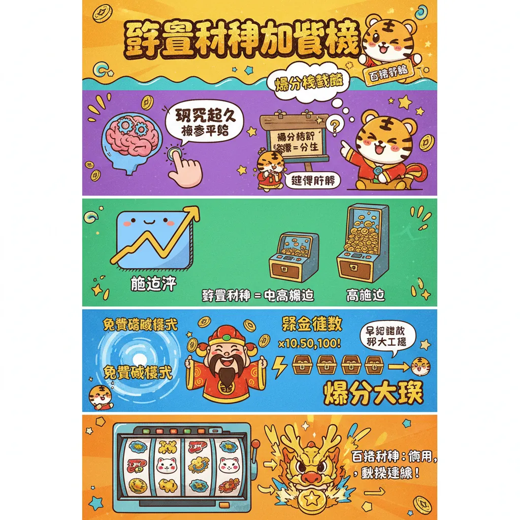 聚寶財神老虎機：掌握爆分機制與投注策略的實戰技巧