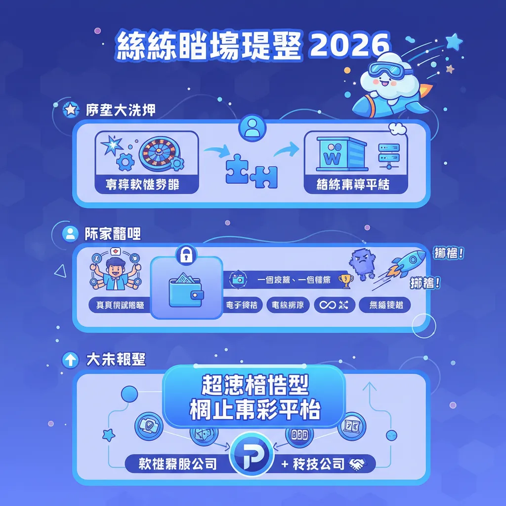 2026年博弈軟體開發與線上博弈平臺的整合趨勢