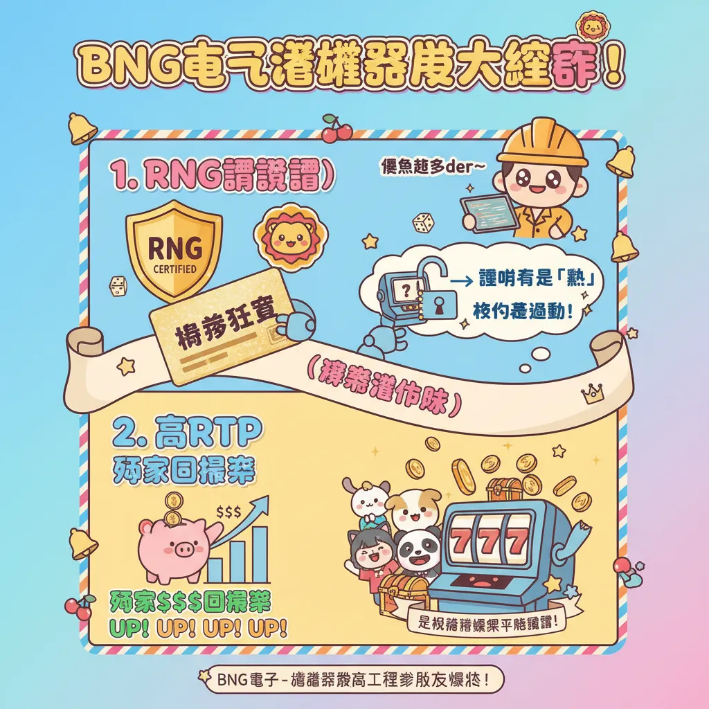 bng電子遊戲開發：從RNG認證到高RTP玩家回報率解析