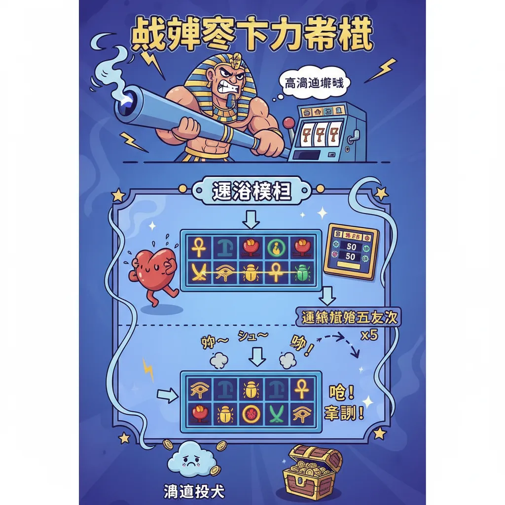 戰神賽特老虎機：高波動遊戲連消機制與實戰心法解析