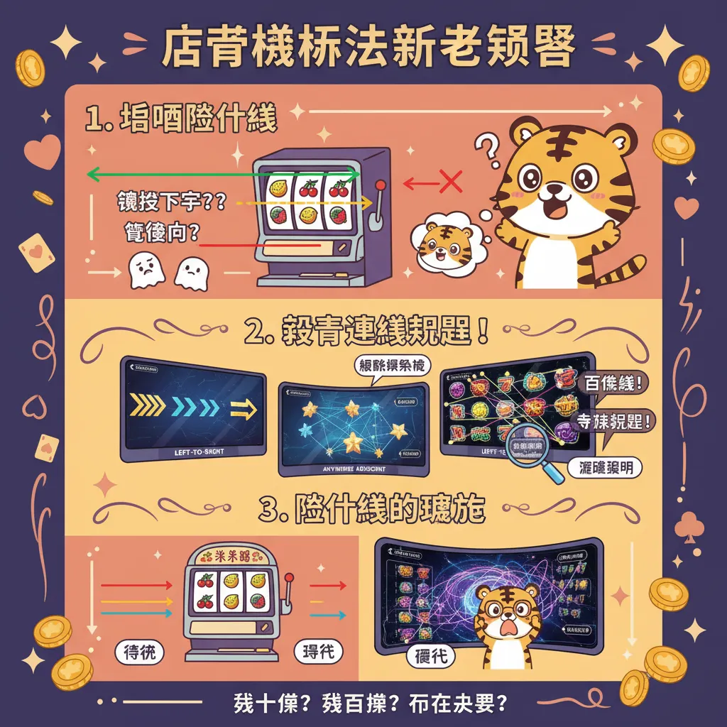 新手必看：掌握老虎機玩法與賠付線獲勝技巧