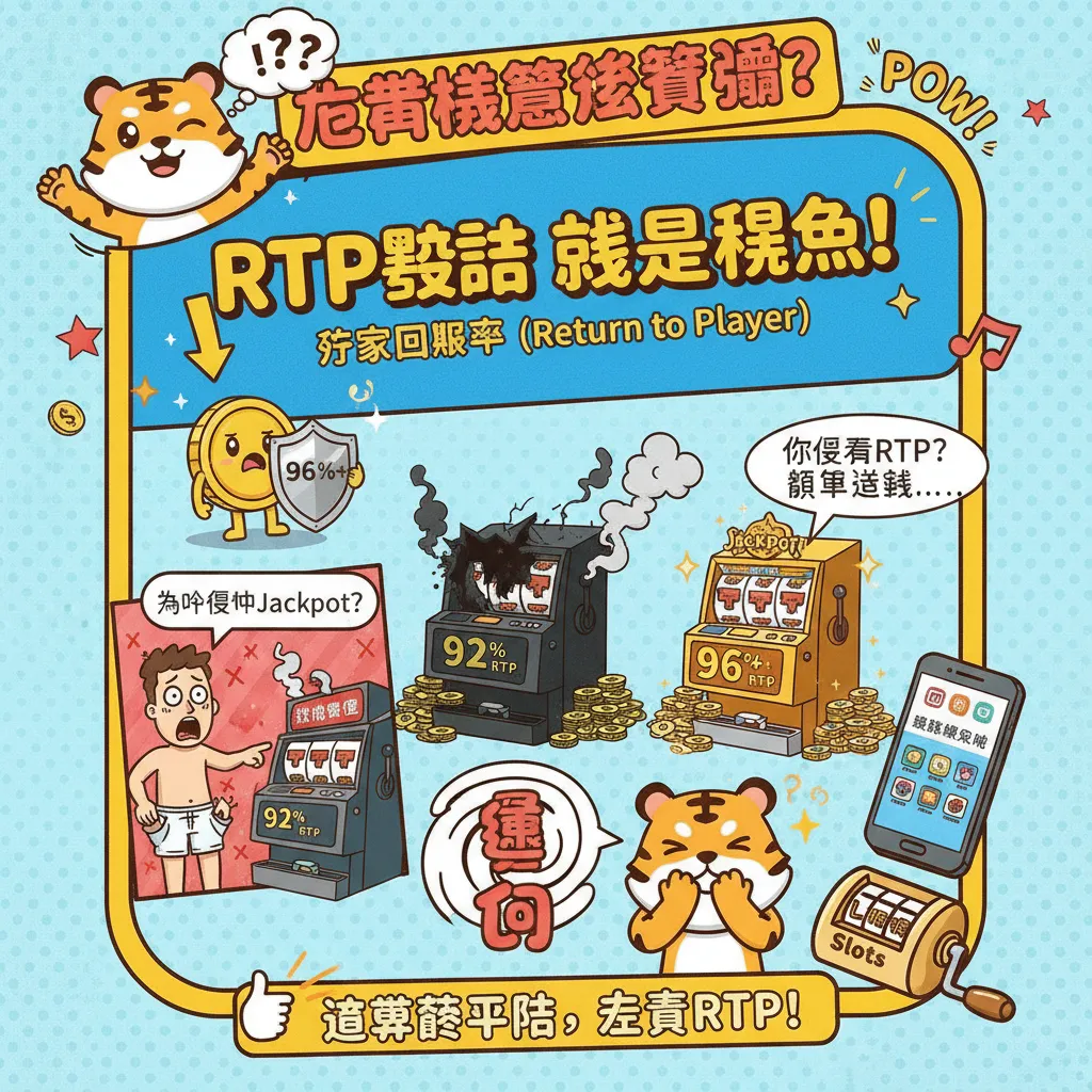 老虎機怎麼算贏？掌握RTP數據與投注策略的獲勝關鍵