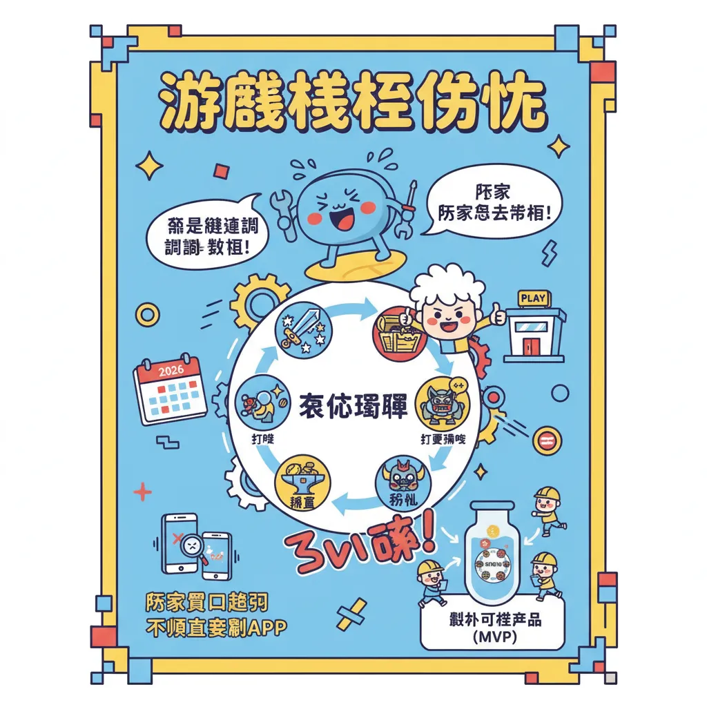 優化遊戲機制以提升核心循環與玩家體驗
