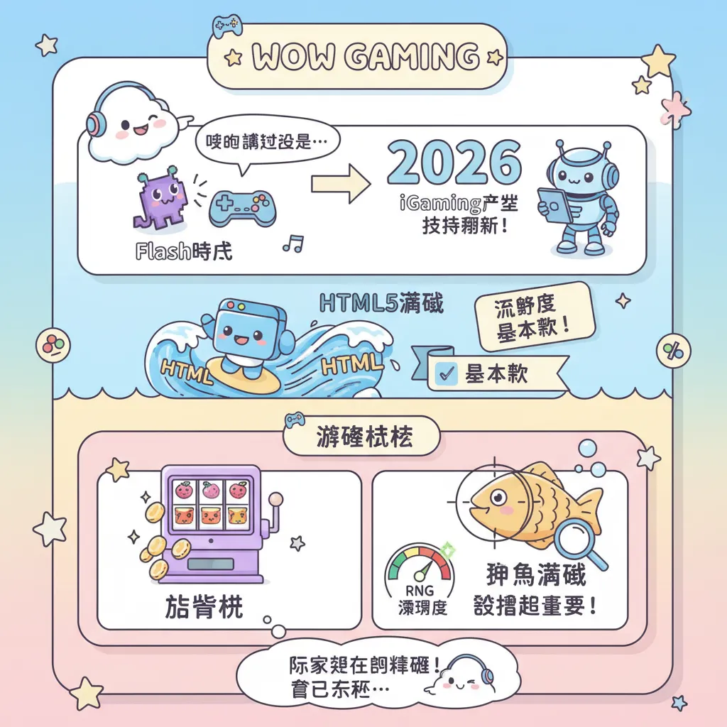 Wow Gaming 如何優化遊戲機制與 HTML5 體驗