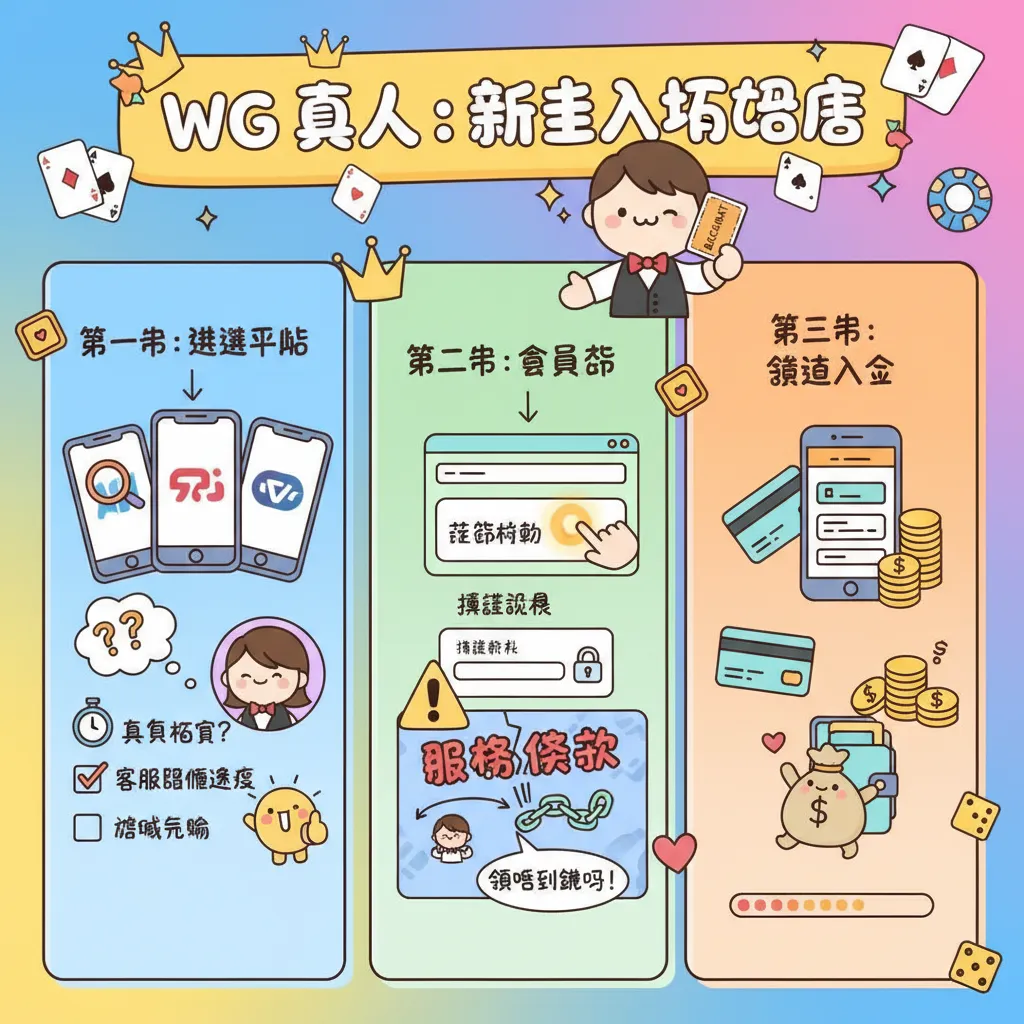 新手玩wg真人：從會員註冊到娛樂城儲值流程解析