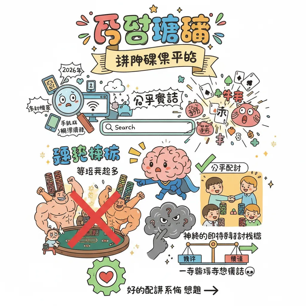 棋牌娛樂平臺怎麼挑？公平競技與即時配對機制分析