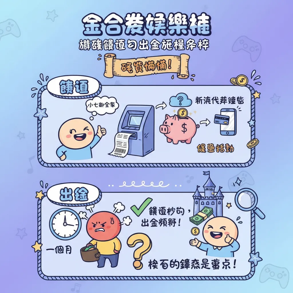 遊戲儲值與出金流程解析