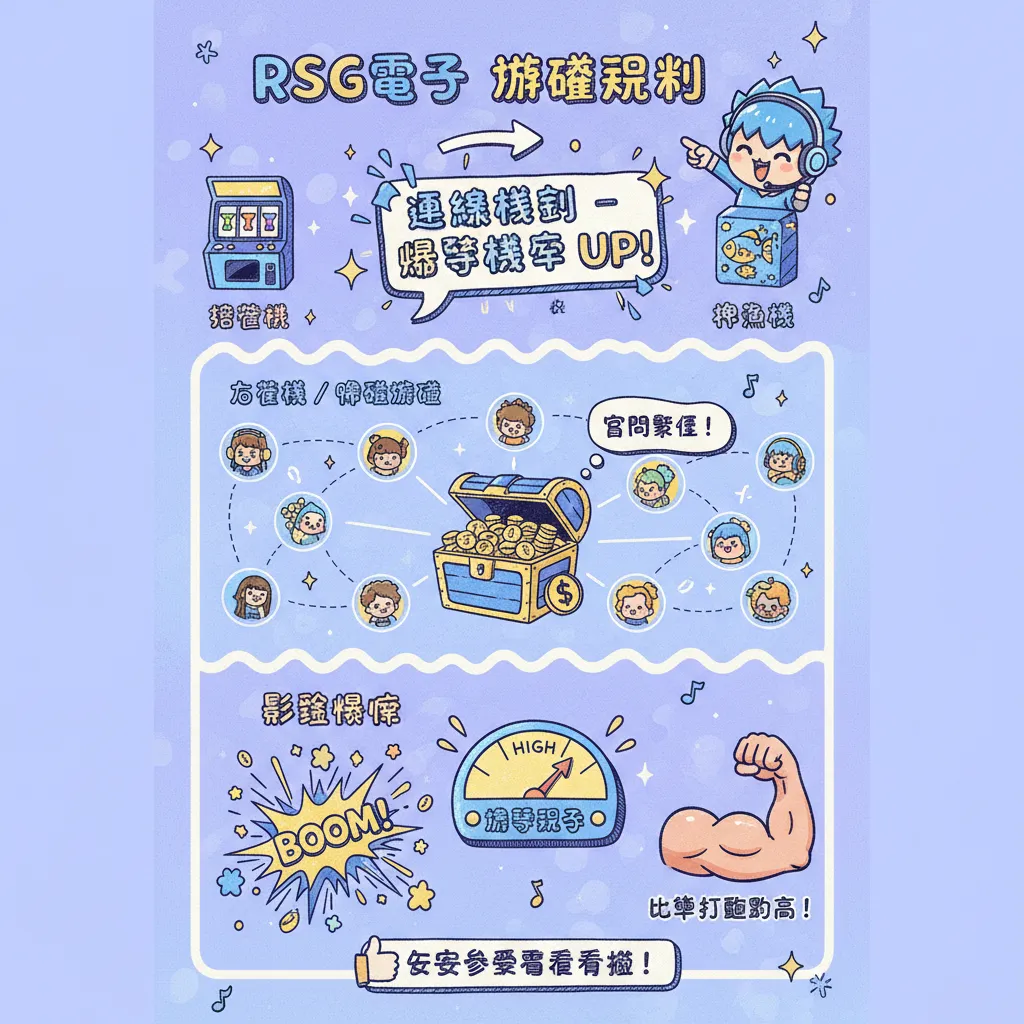 RSG電子遊戲規則解析：如何利用連線機制提升爆擊機率