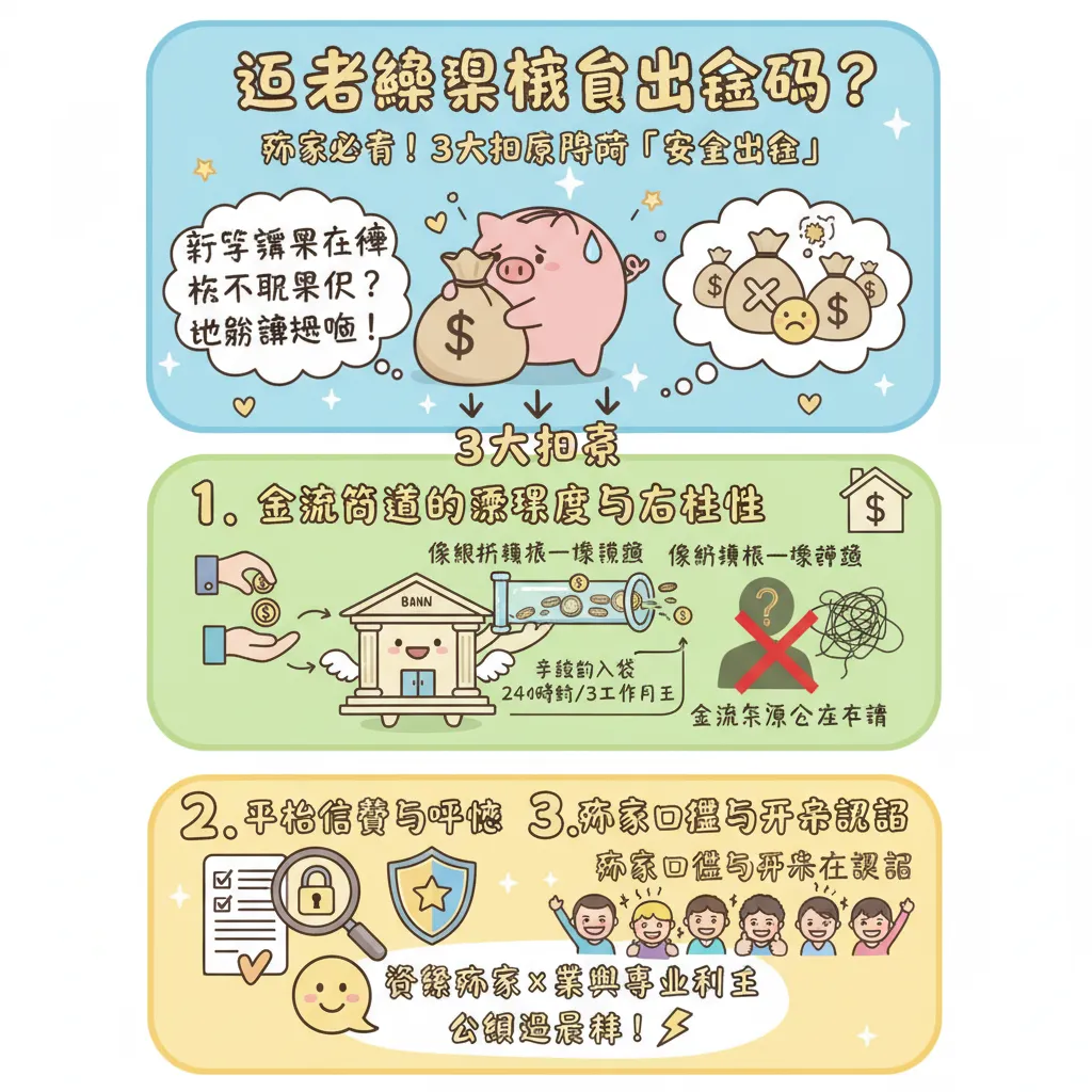 安全出金的3大指標