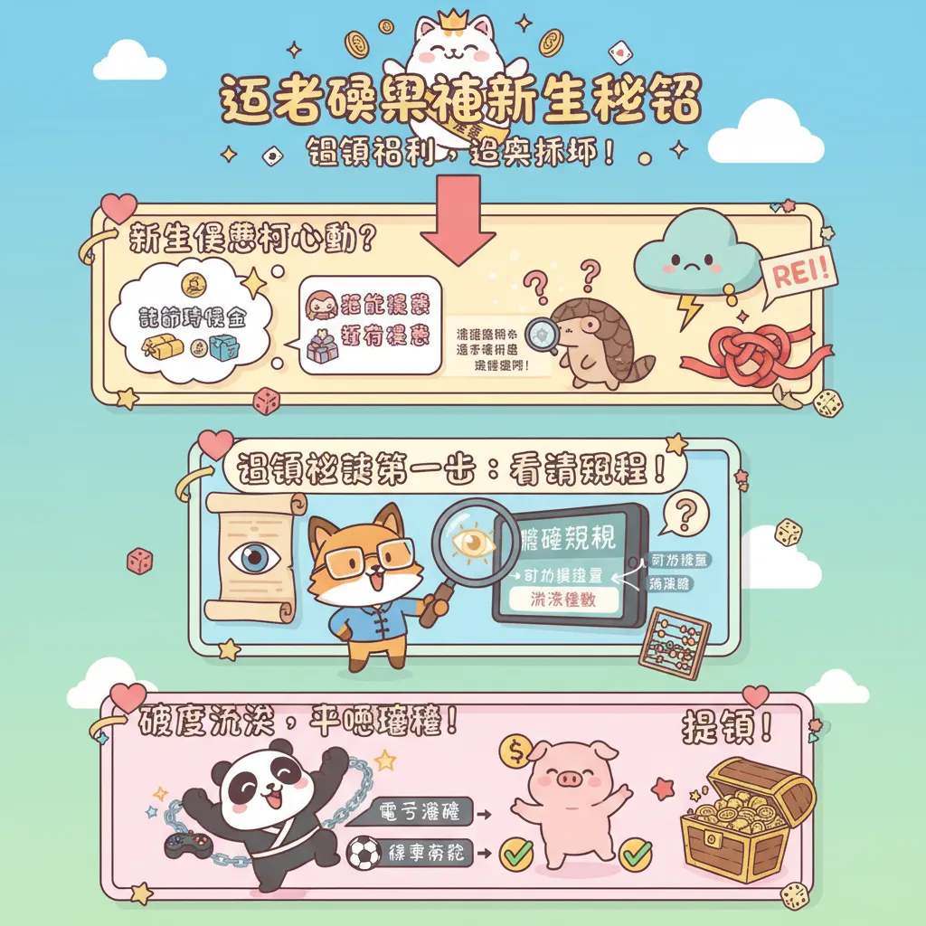 新手優惠領取祕訣