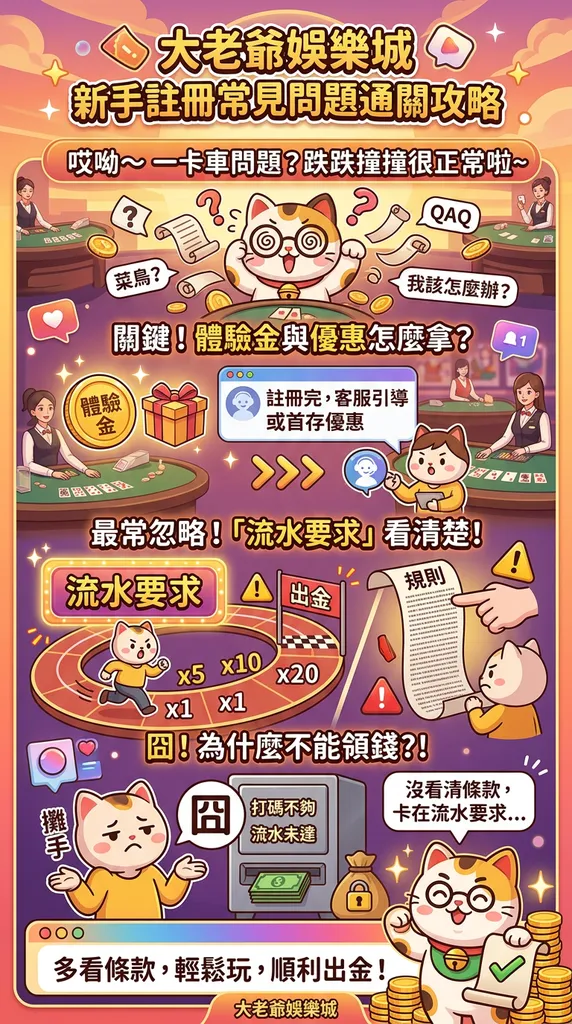 新手註冊遊玩常見問題