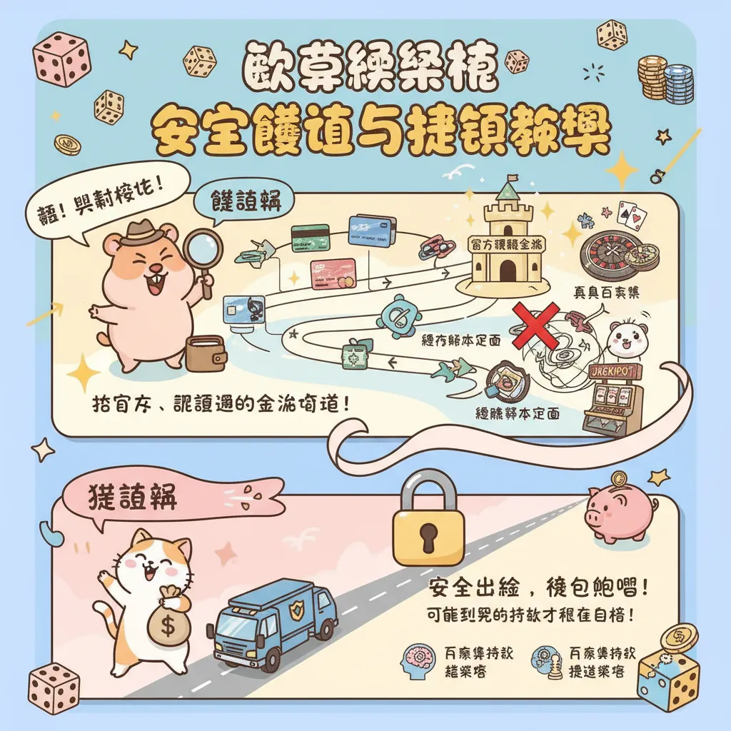 安全儲值與提領教學
