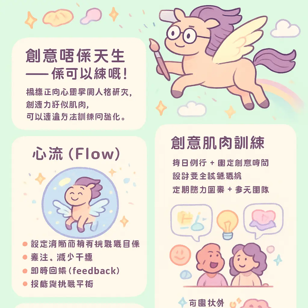 天馬行空的人 - 正向心理學